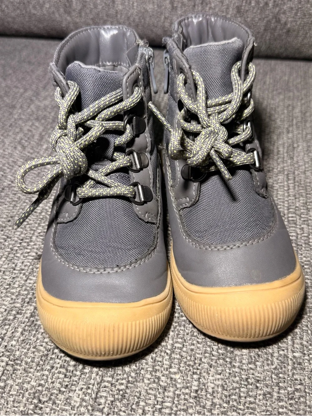 Toddler Fox Boots  Cat & Jack™ Charcoal Gray size 9